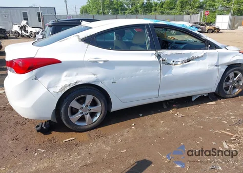 2013 Hyundai Elantra Gls из США, поврежденный, VIN 5NPDH4AE6DH377775